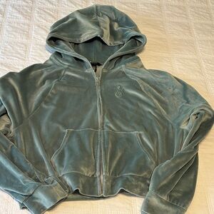 Victoria's Secret Teal Hooded Jacket